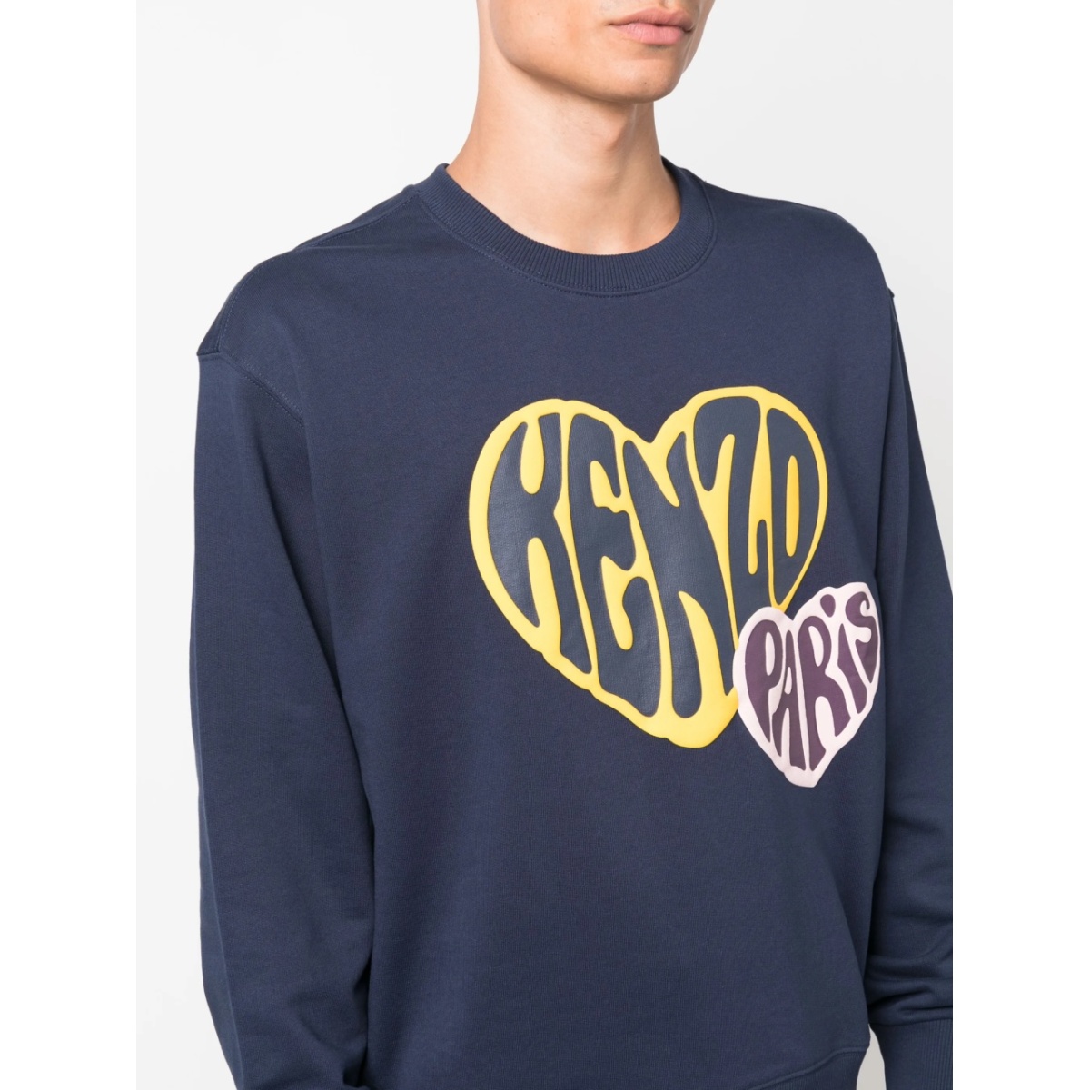 logo-print cotton sweatshirt - Img 5