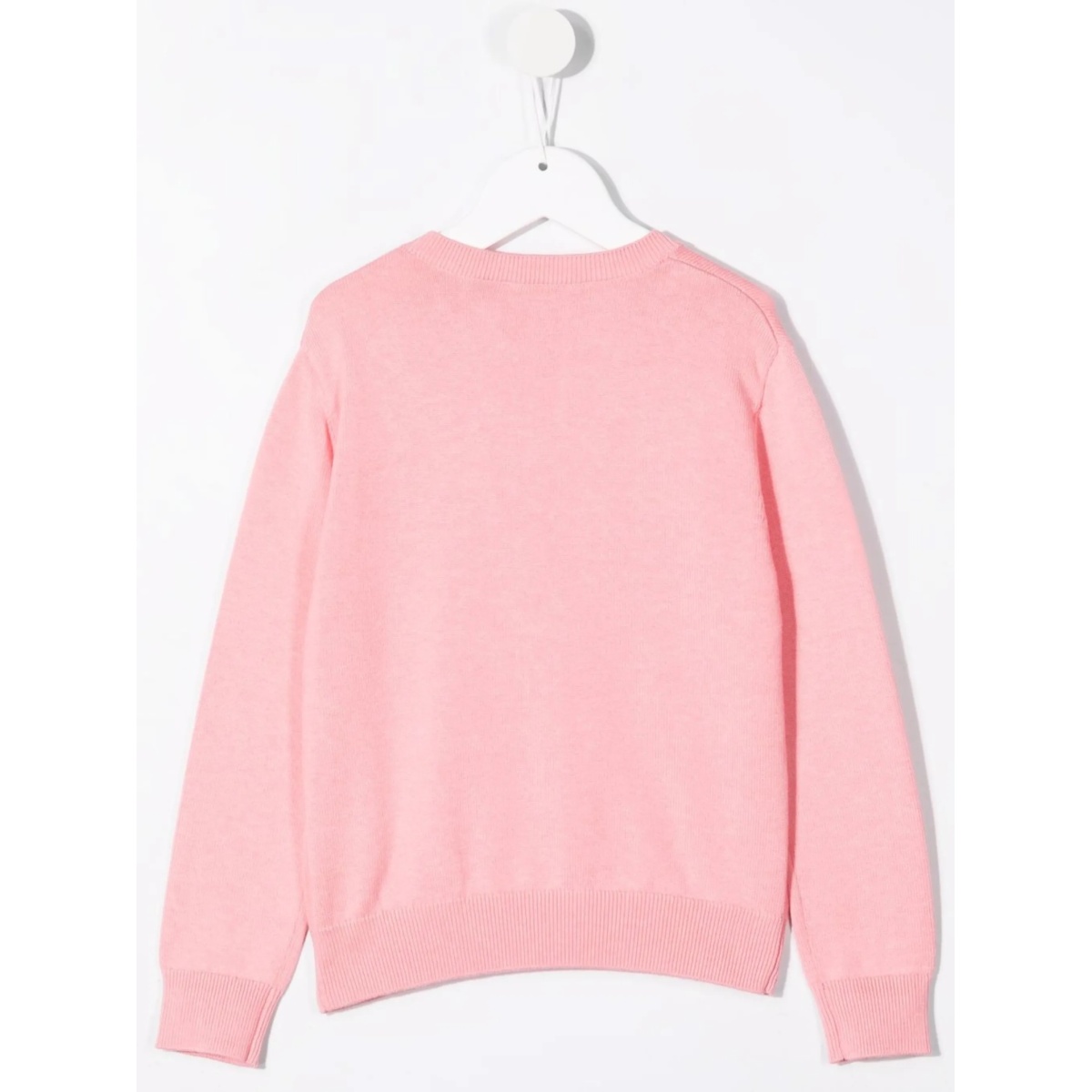 logo-print crew neck sweatshirt - Img 2