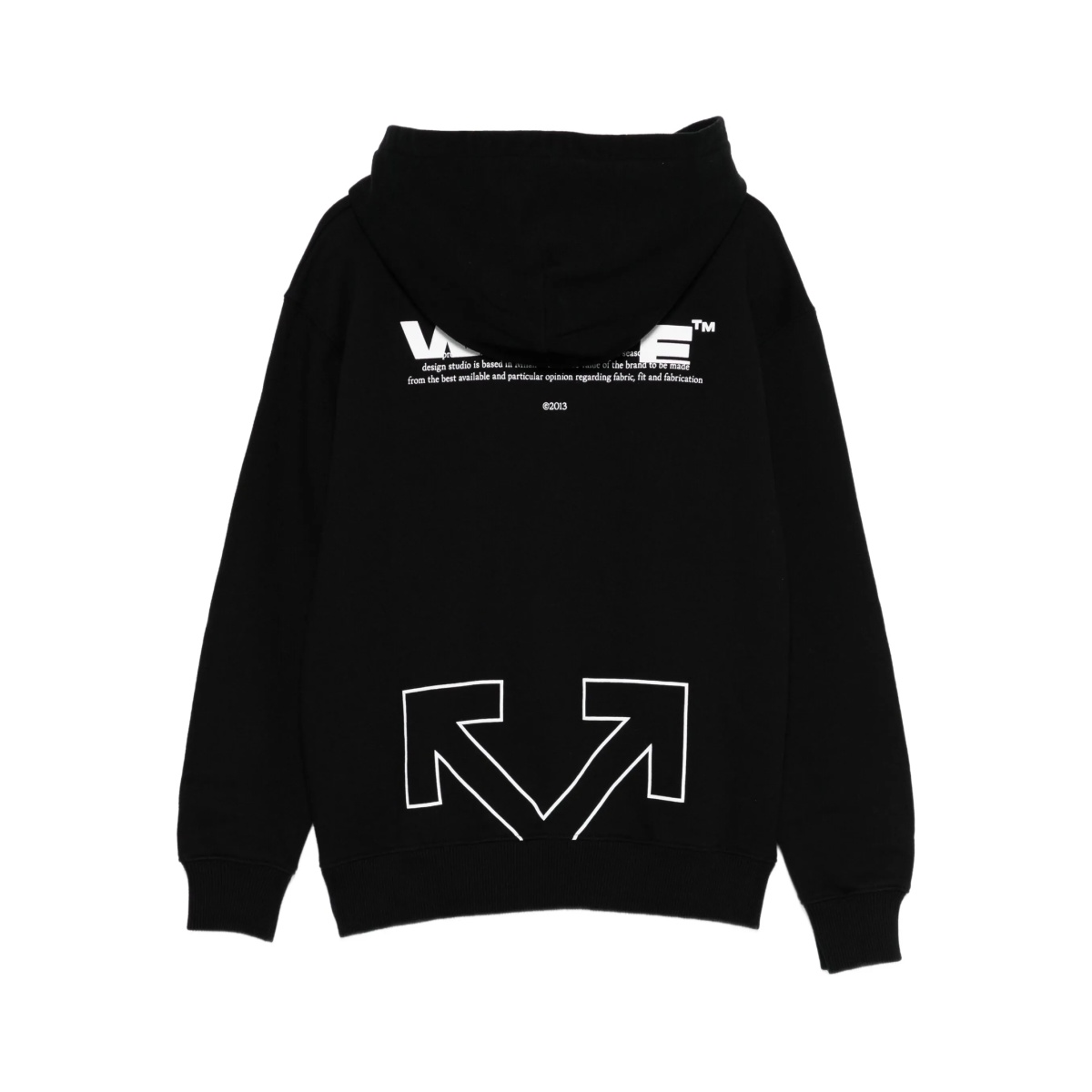logo-print hoodie - Img 2