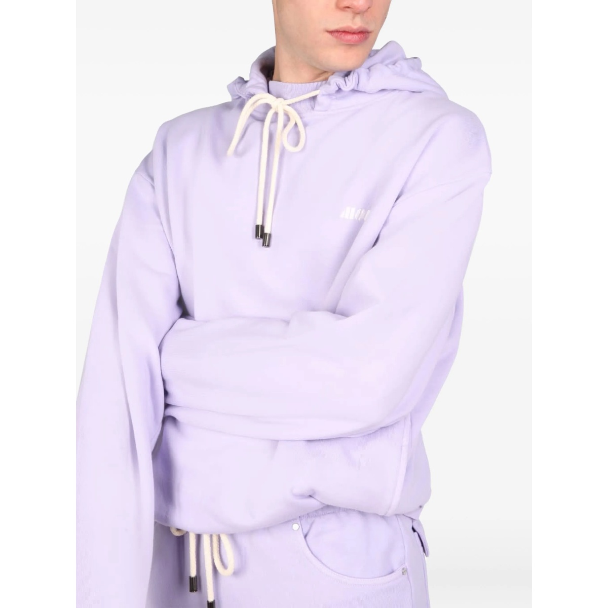 logo-print hoodie - Img 4