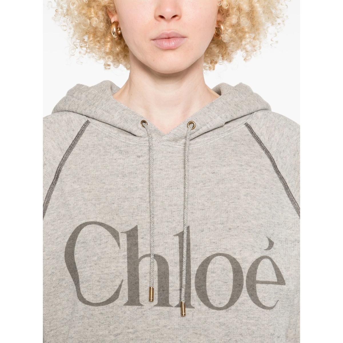 logo-print hoodie - Img 5