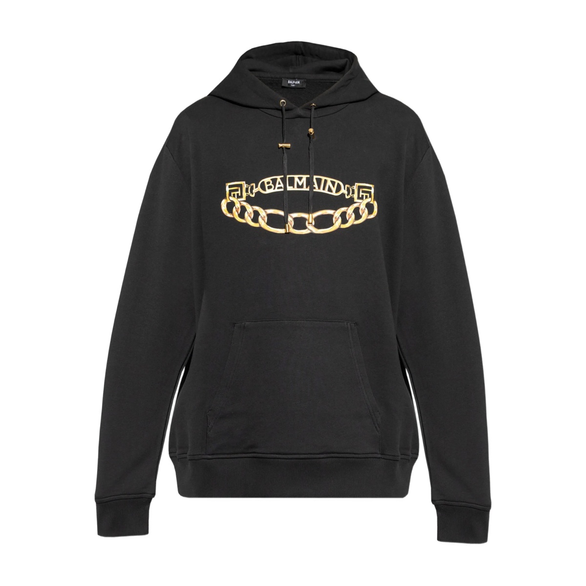 logo-print hoodie
