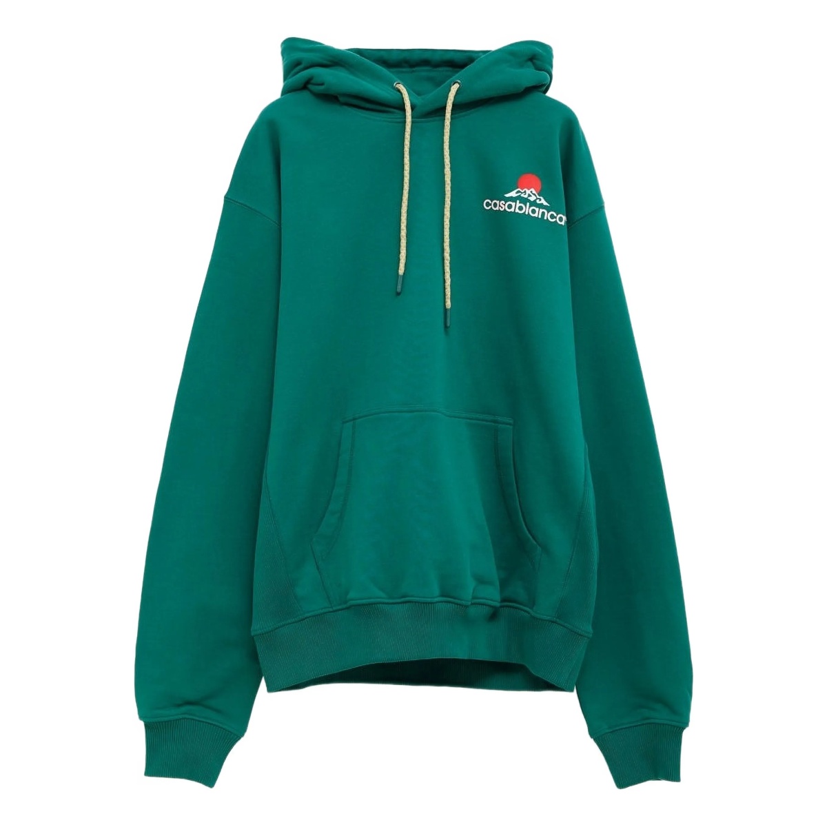 logo-print hoodie