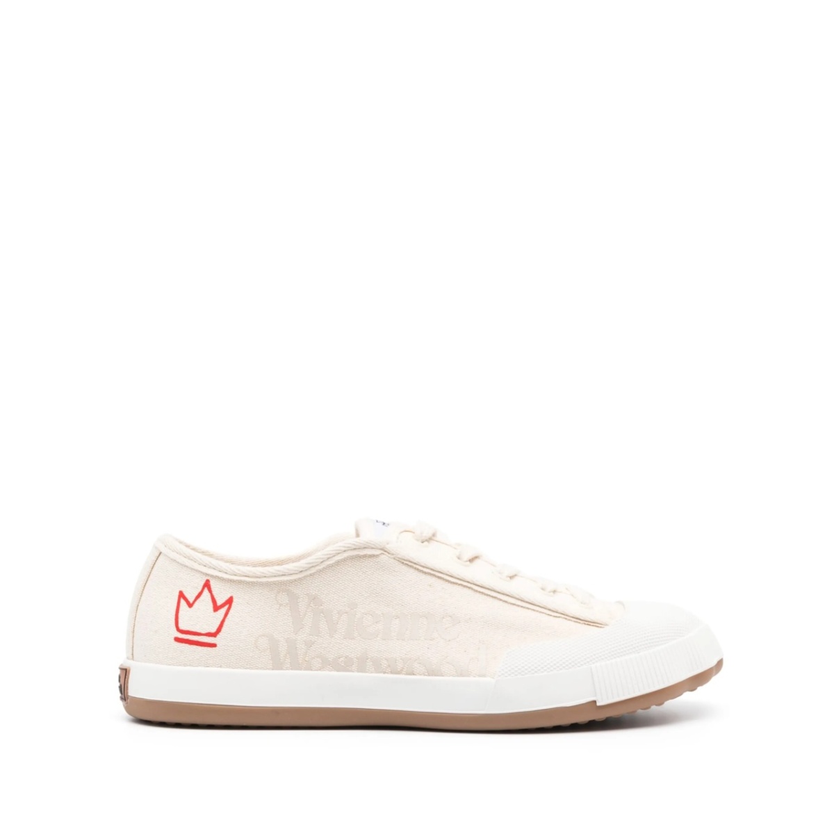 logo-print low-top sneakers