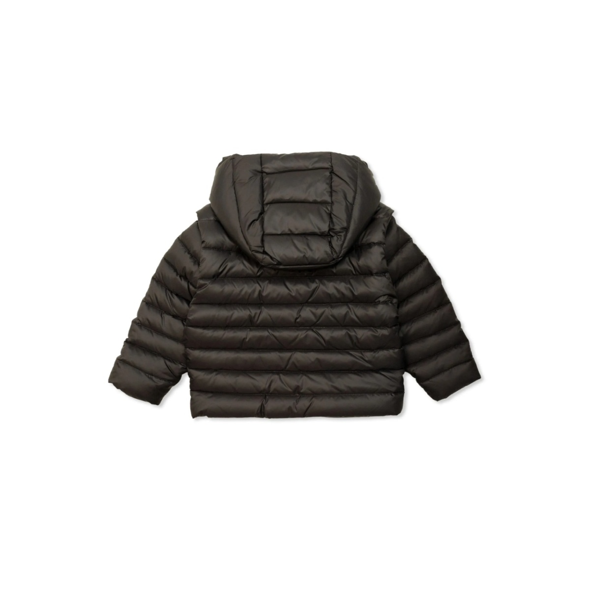 logo-print padded jacket - Img 2