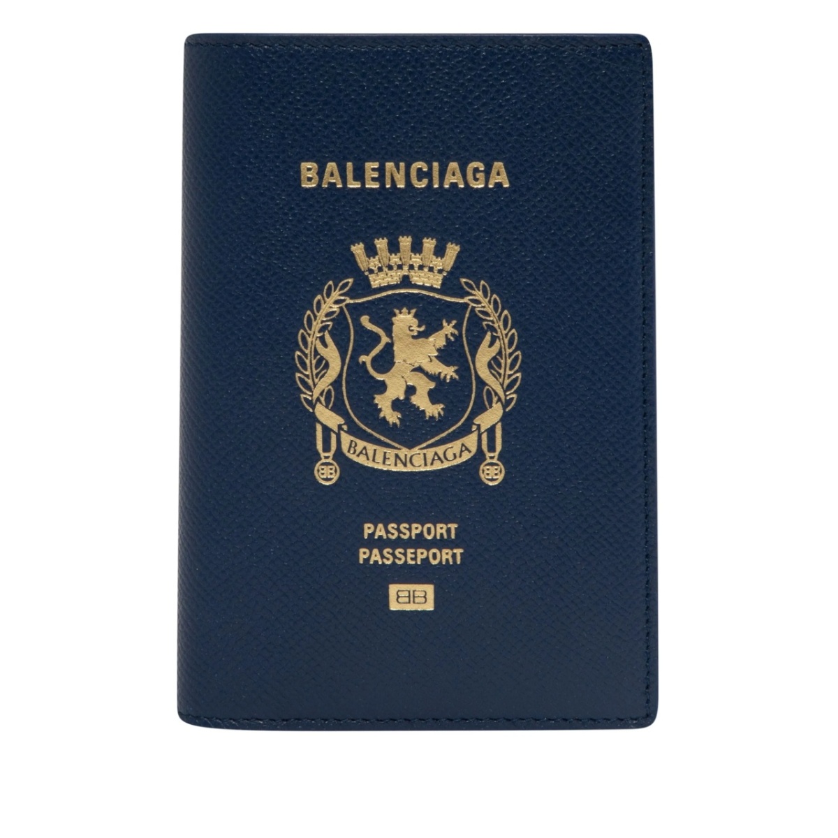 logo-print passport wallet