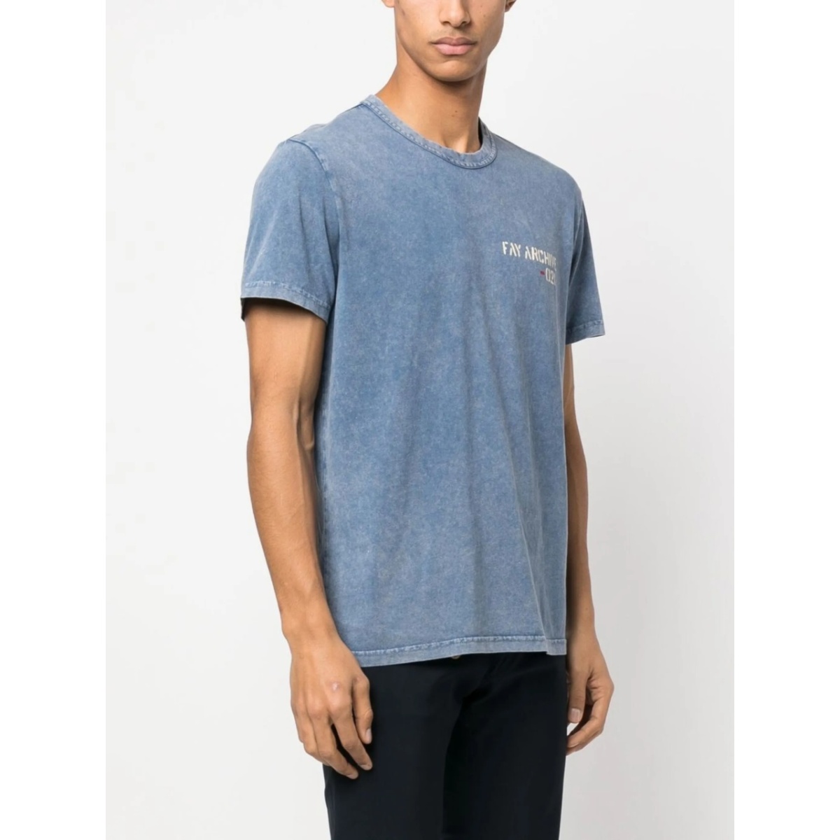 logo-print short-sleeved T-shirt - Img 3
