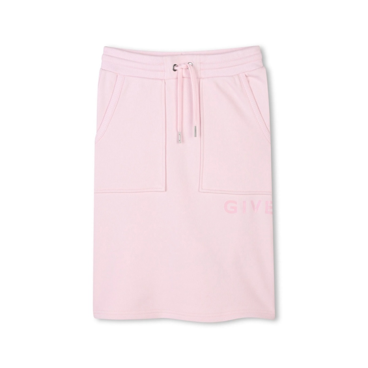 logo-print skirt