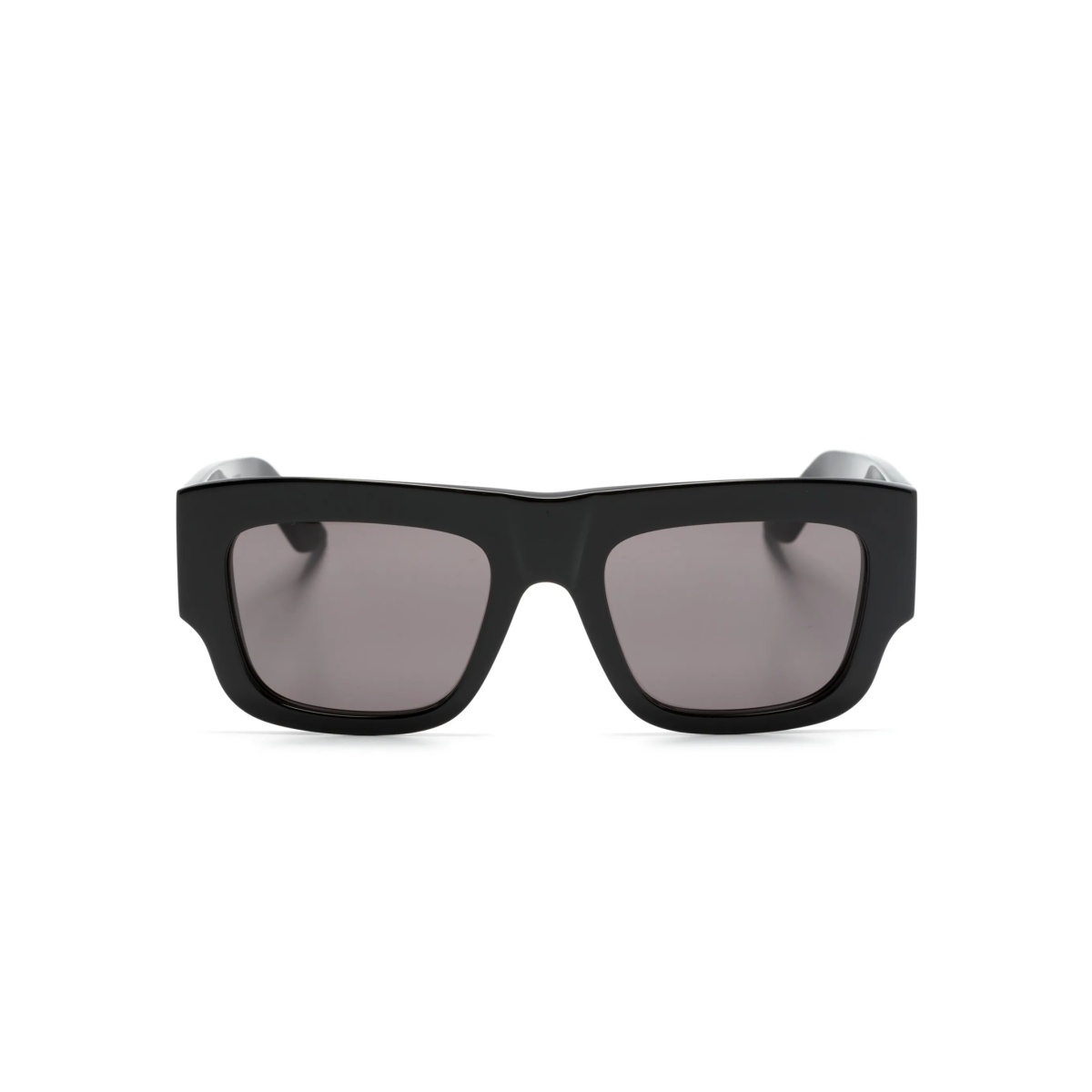 logo-print square-frame sunglasses