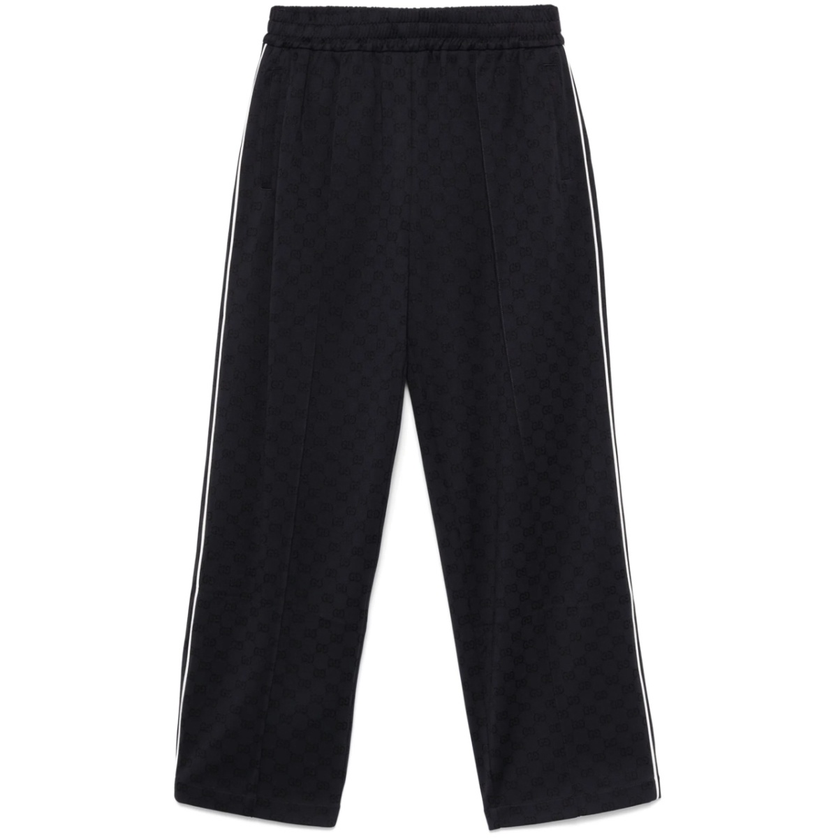 logo-print tack pants