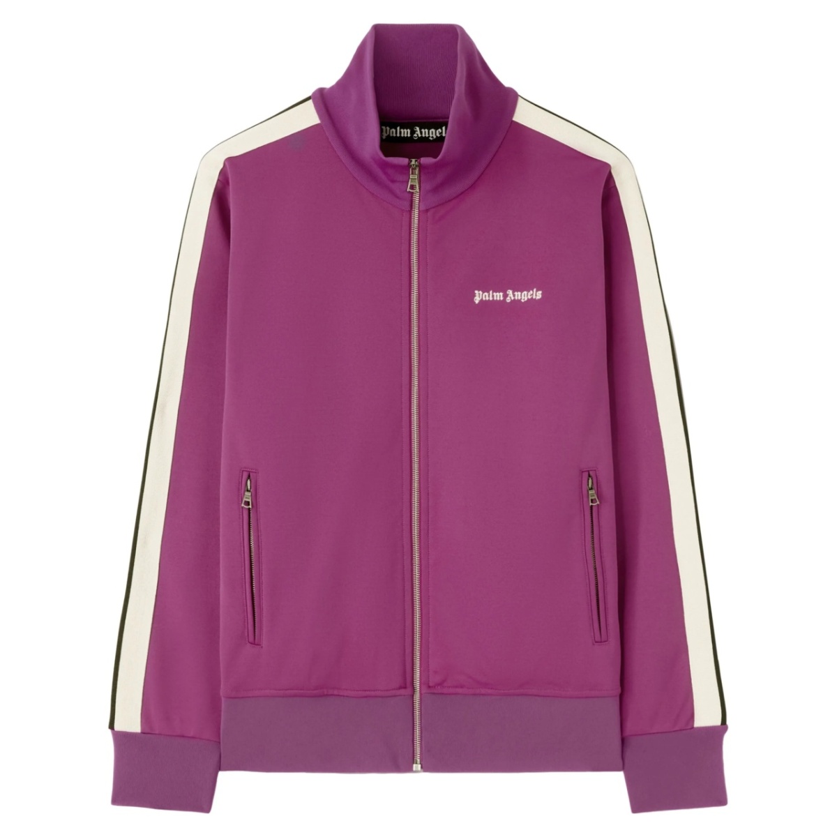 logo-print track jacket