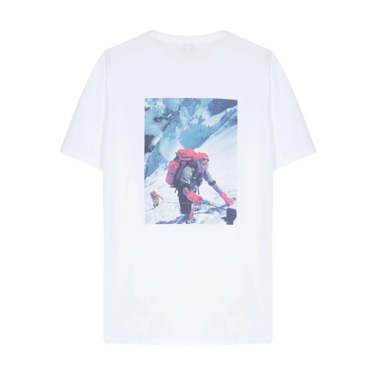 logo-rubberised cotton T-shirt - Img 2