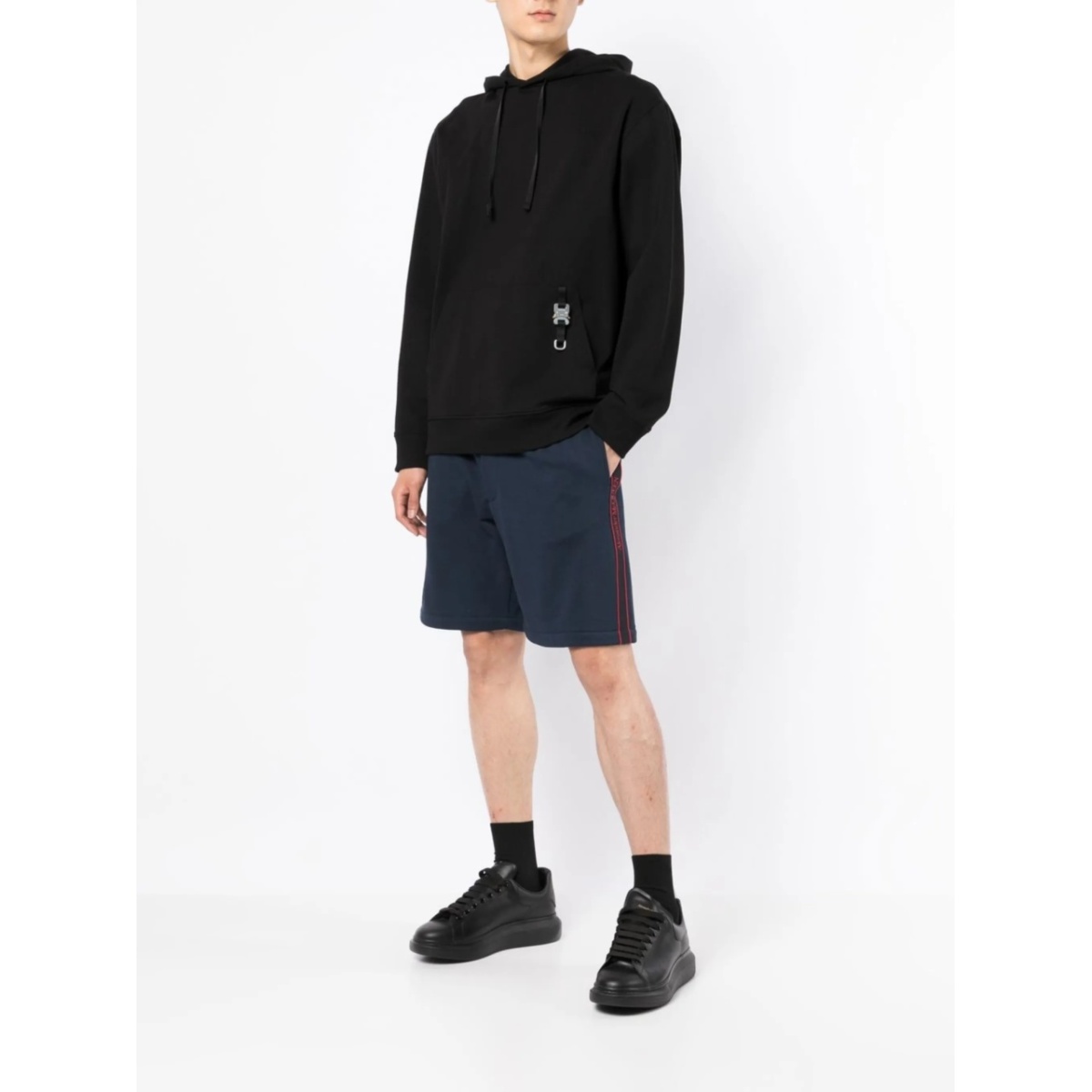 logo-tape track shorts - Img 2