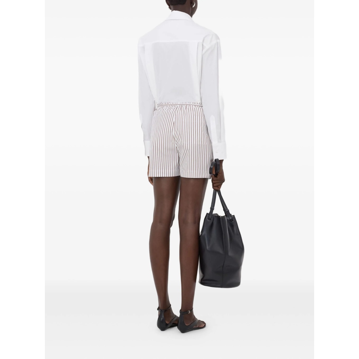 Lory striped drawstring shorts - Img 4
