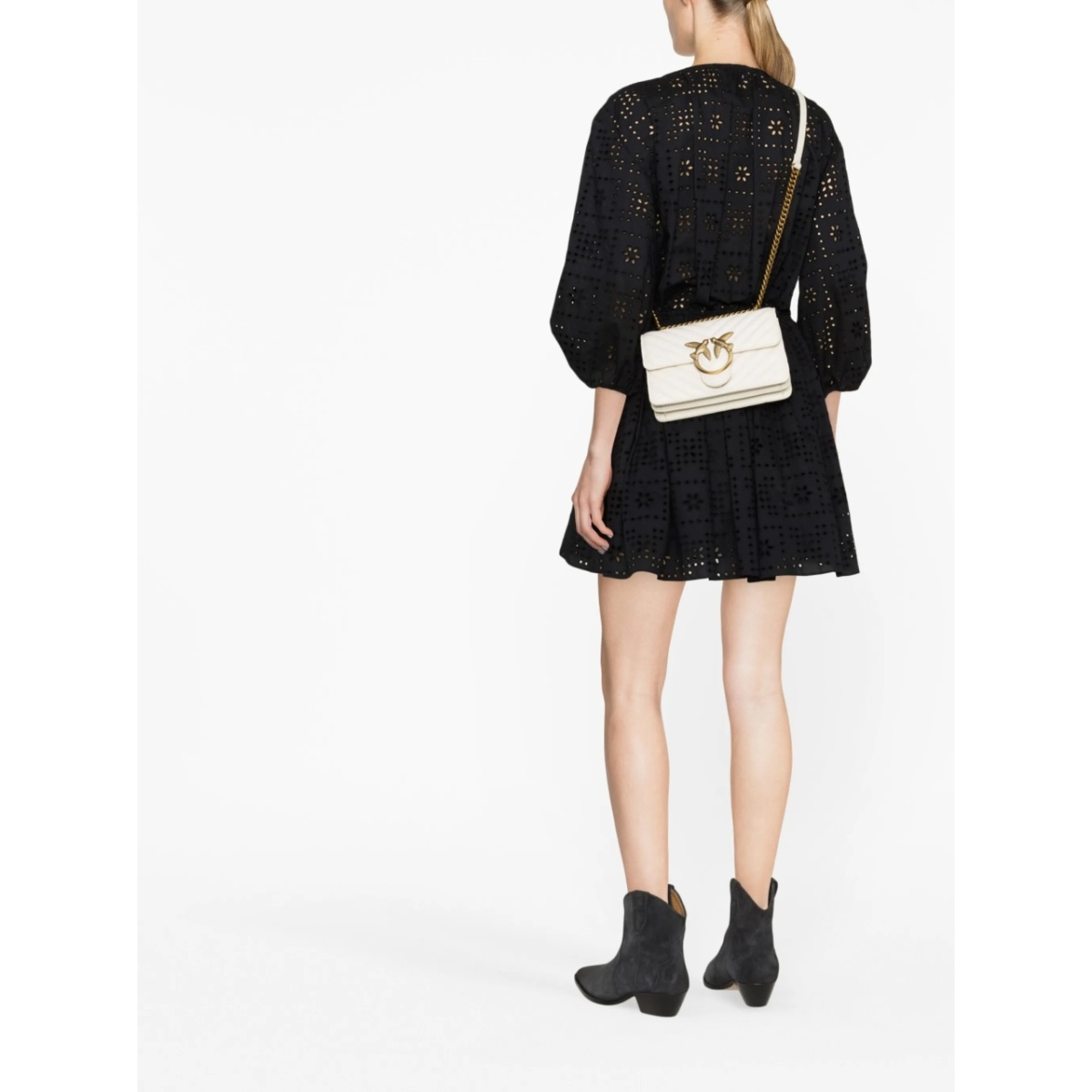Lovebird quilted leather bag - Img 2