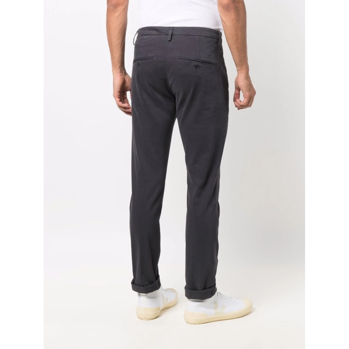 low-rise straight-leg trousers - Img 4