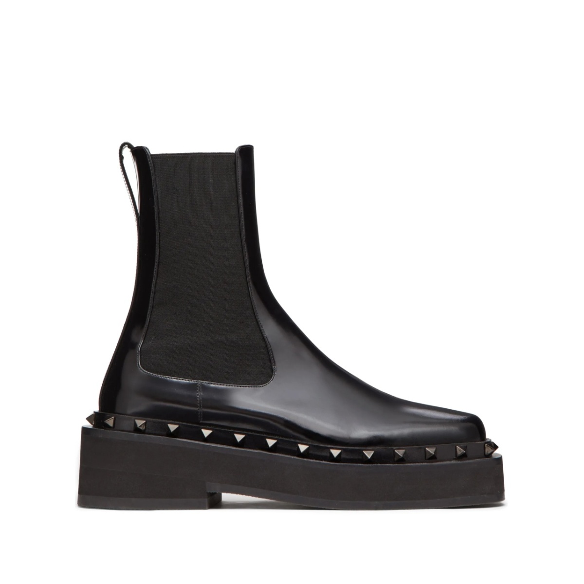 M-Way Rockstud Beatle 50mm leather boots