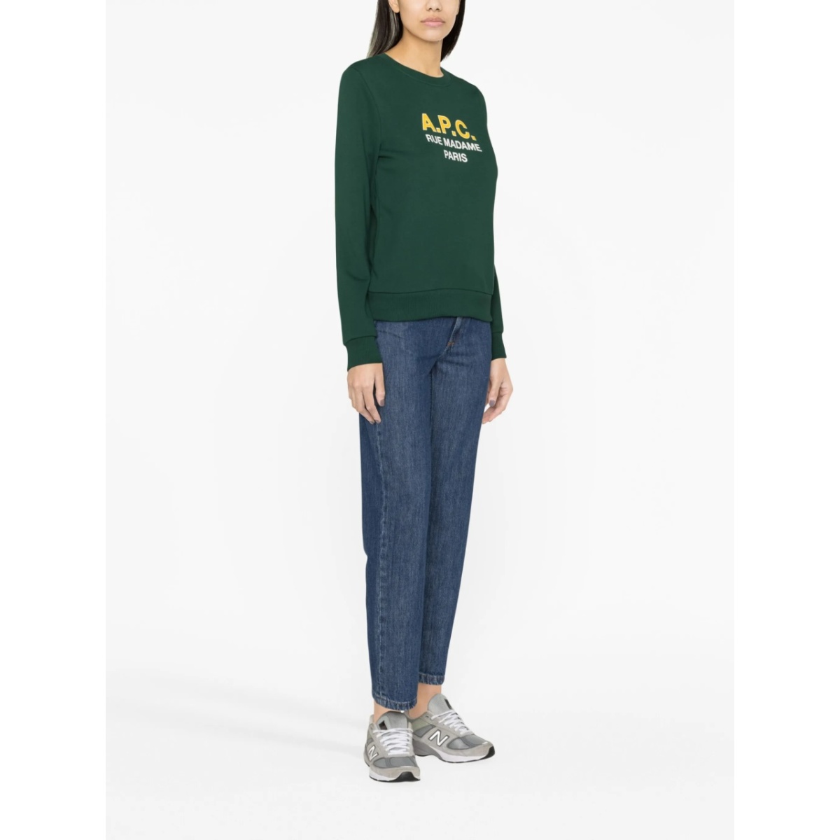 Madame logo-print cotton sweatshirt - Img 4