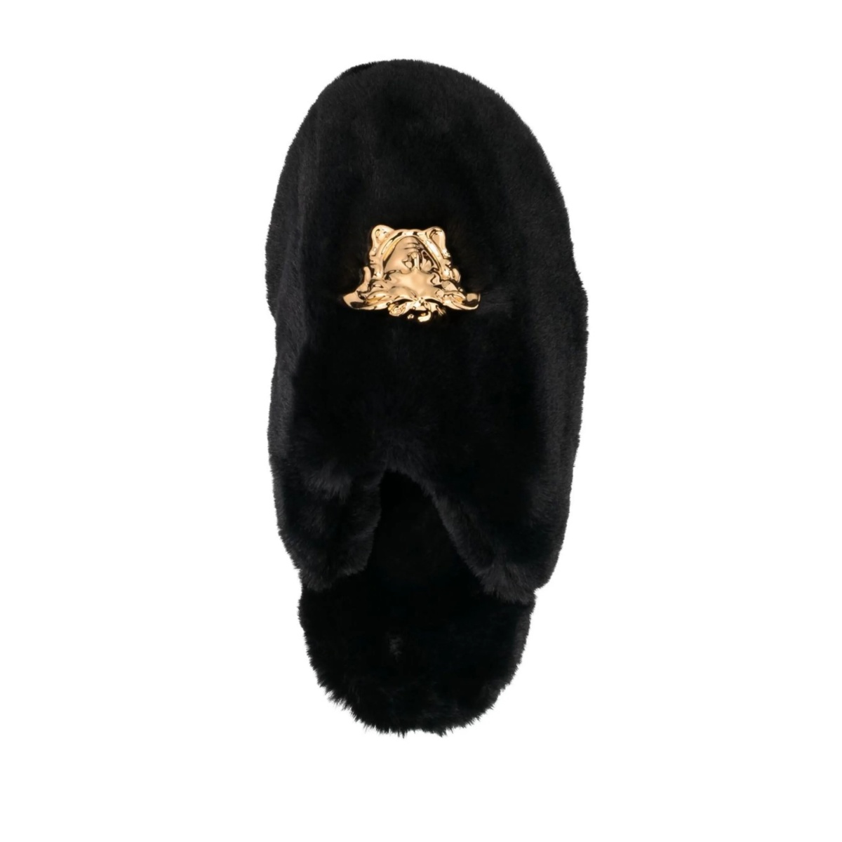 Medusa faux-fur slippers - Img 3