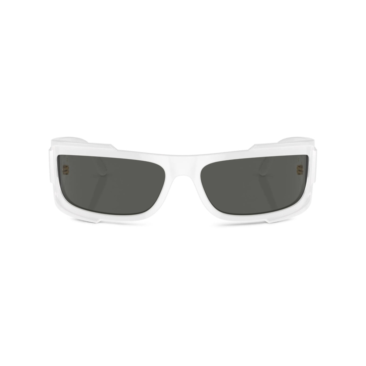Medusa-motif square-frame sunglasses