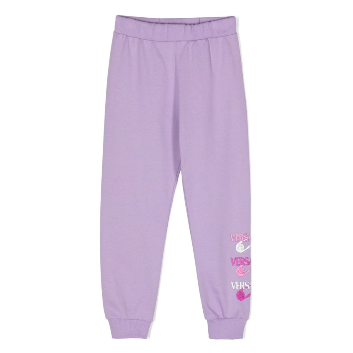 Medusa Safety Pin-print track pants