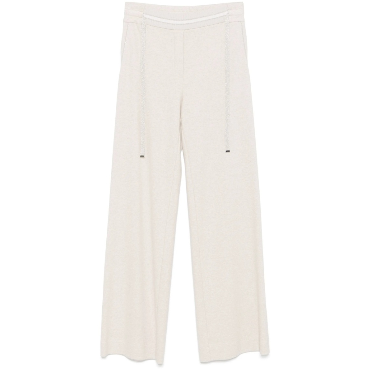 mélange-effect track pants