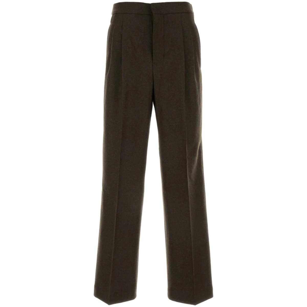 Melange tailored trousers
