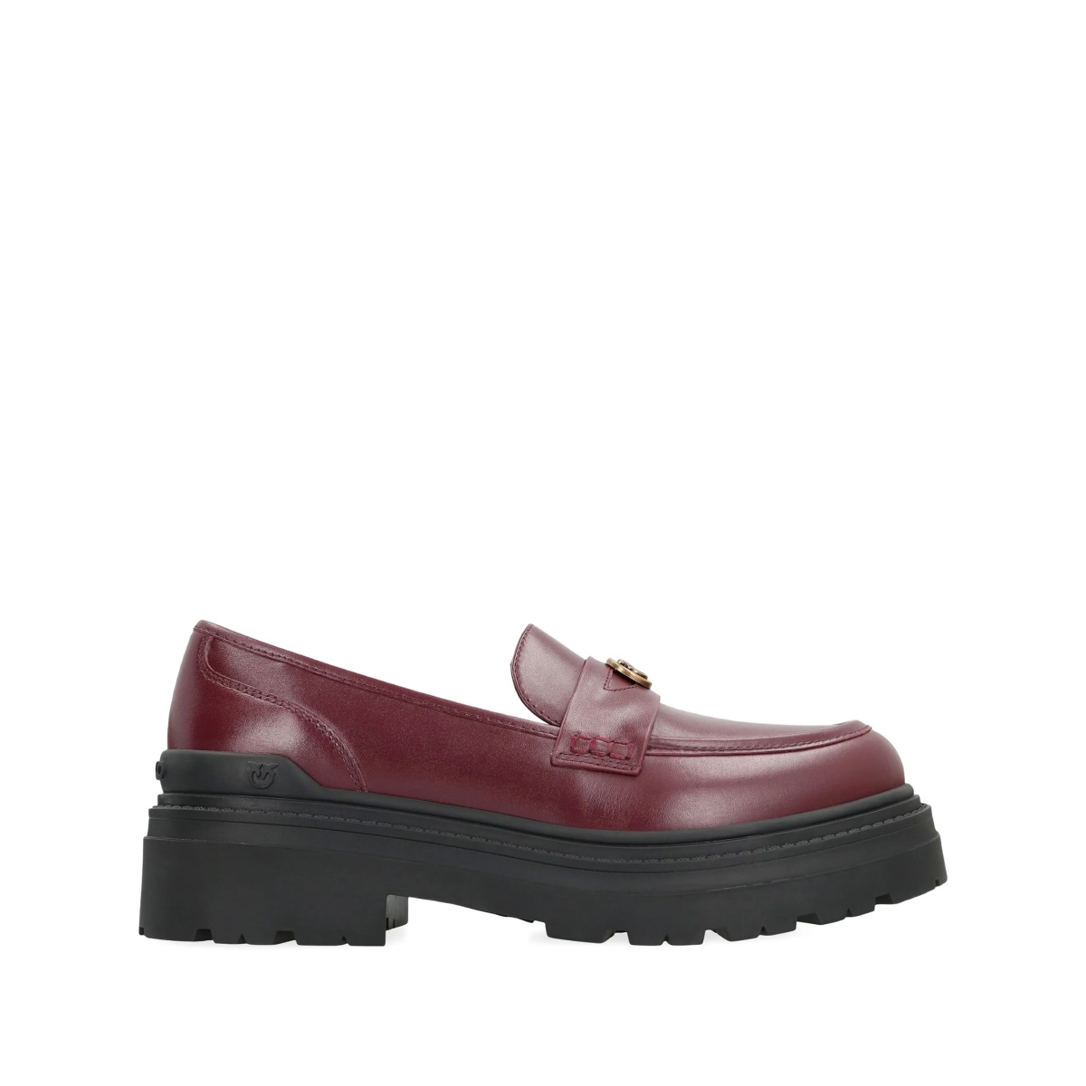Mia leather platform loafers
