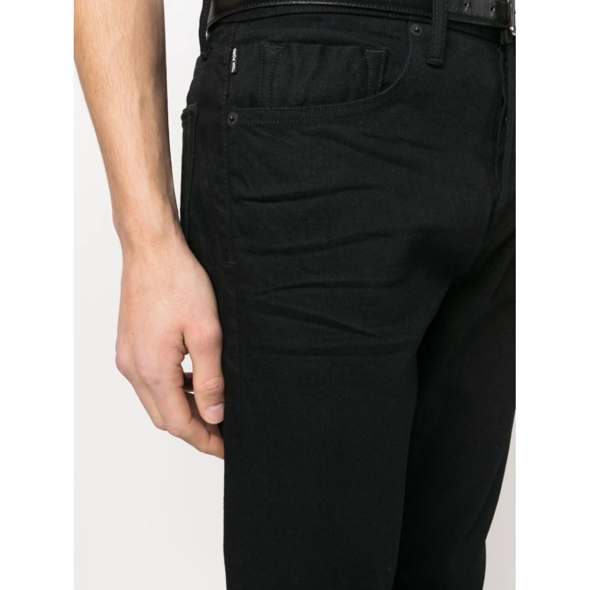 mid -rise slim-fit jeans - Img 5