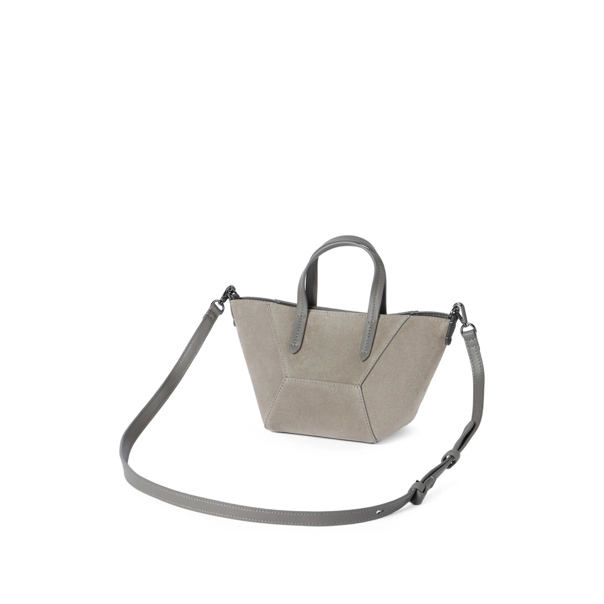 mini BC Duo suede tote bag - Img 4