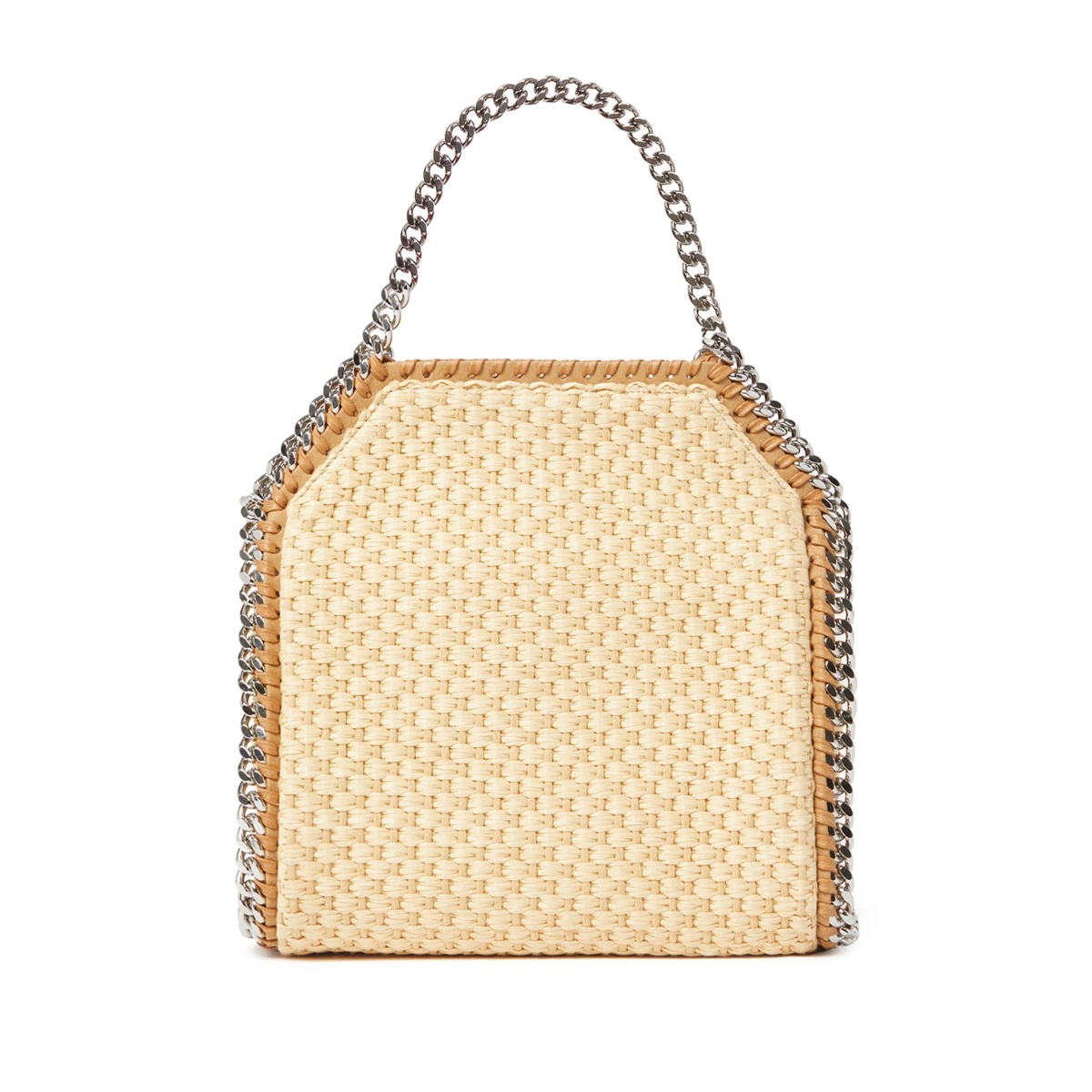 mini Falabella raffia tote bag - Img 2