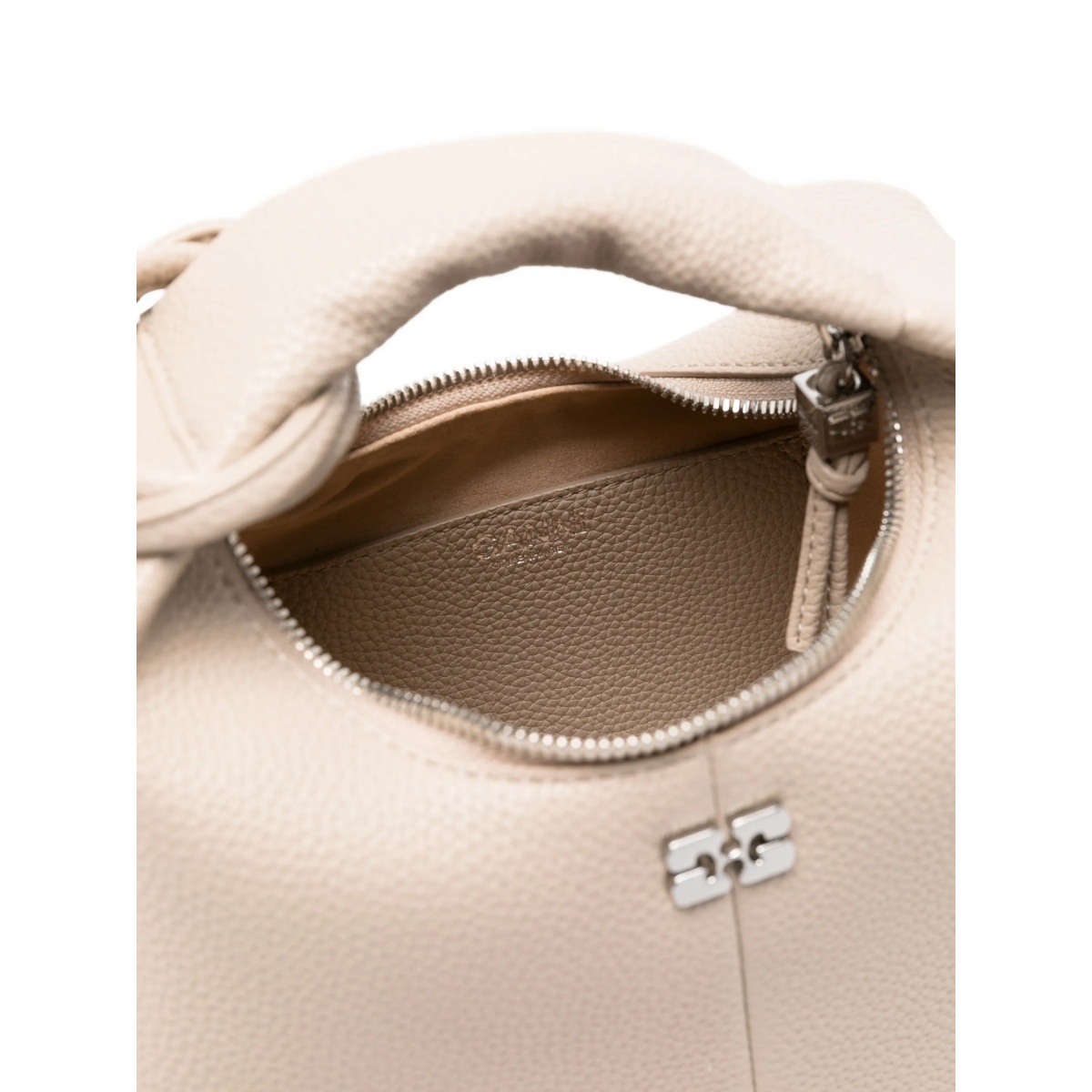 mini Hobo light grey tote bag - Img 5