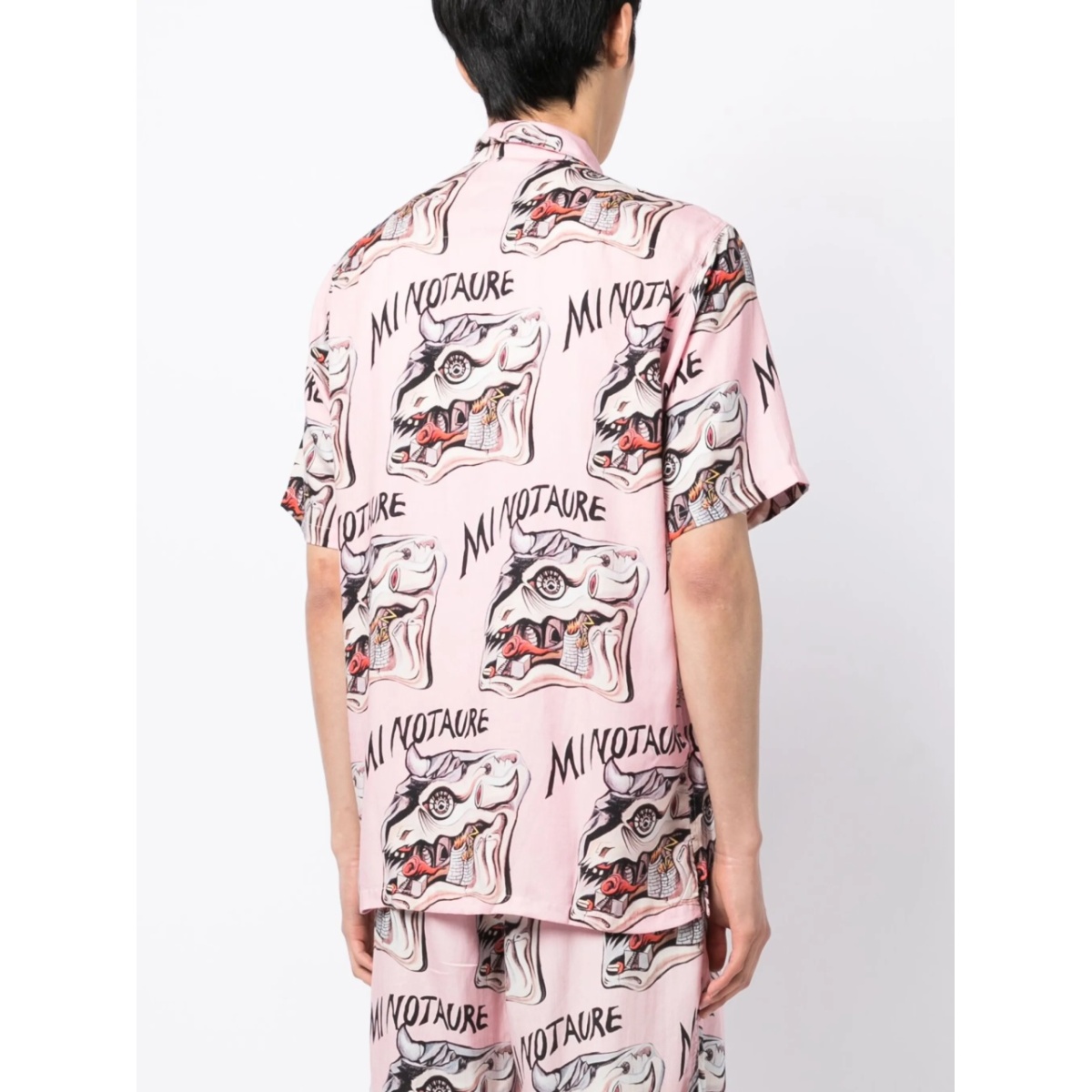 "Minotaure" short-sleeve shirt - Img 4