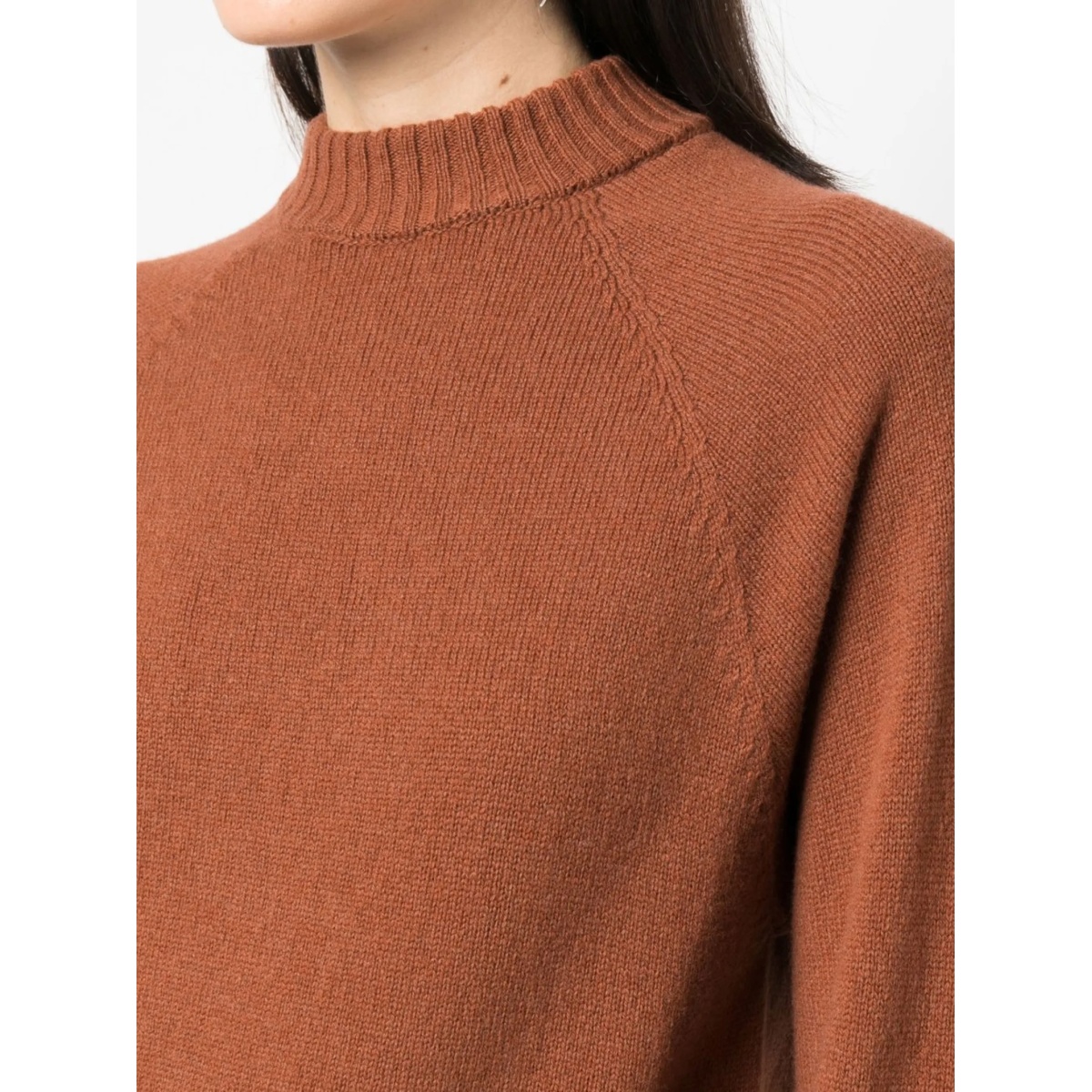 mock-neck knit dress - Img 3