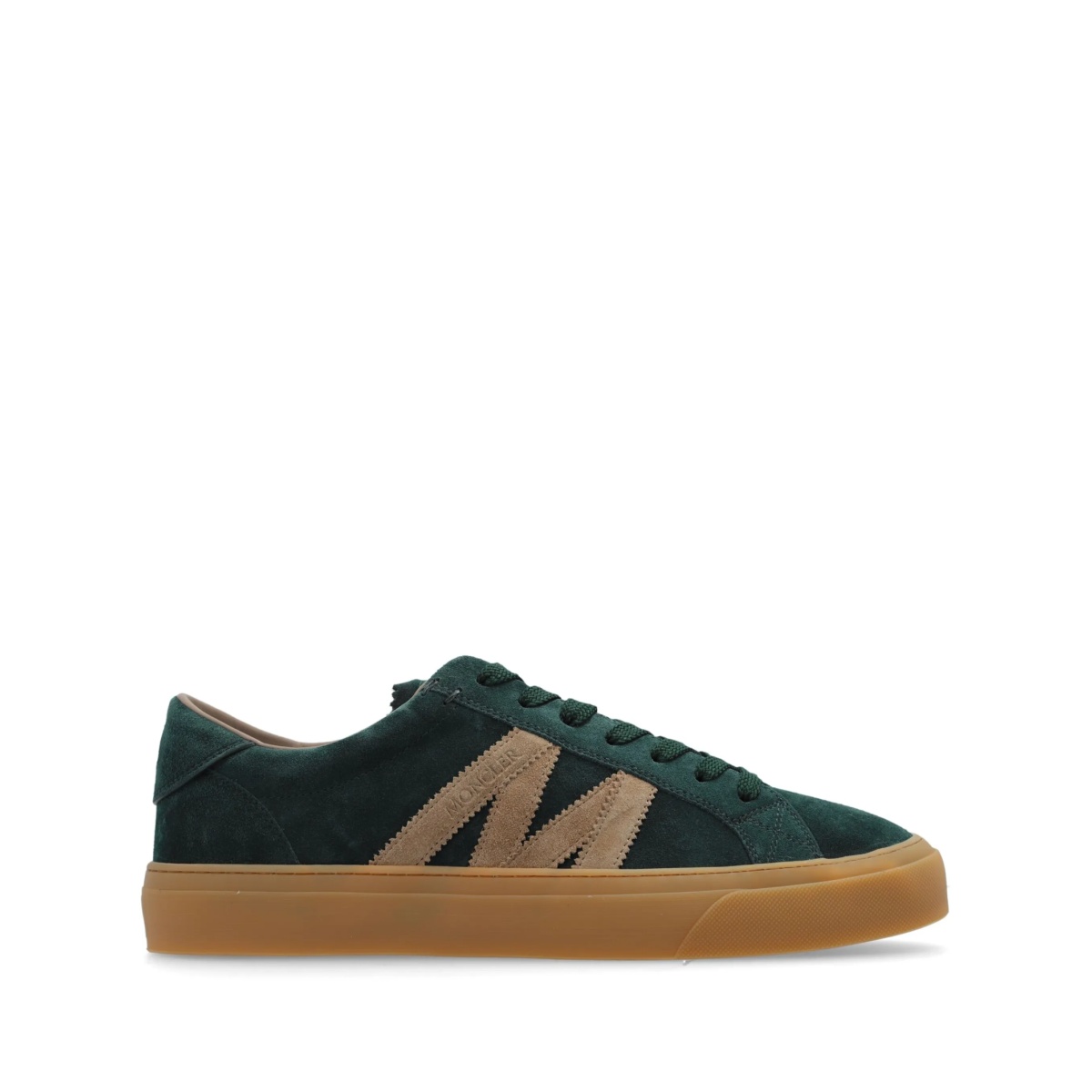 Monaco M suede low-top sneakers