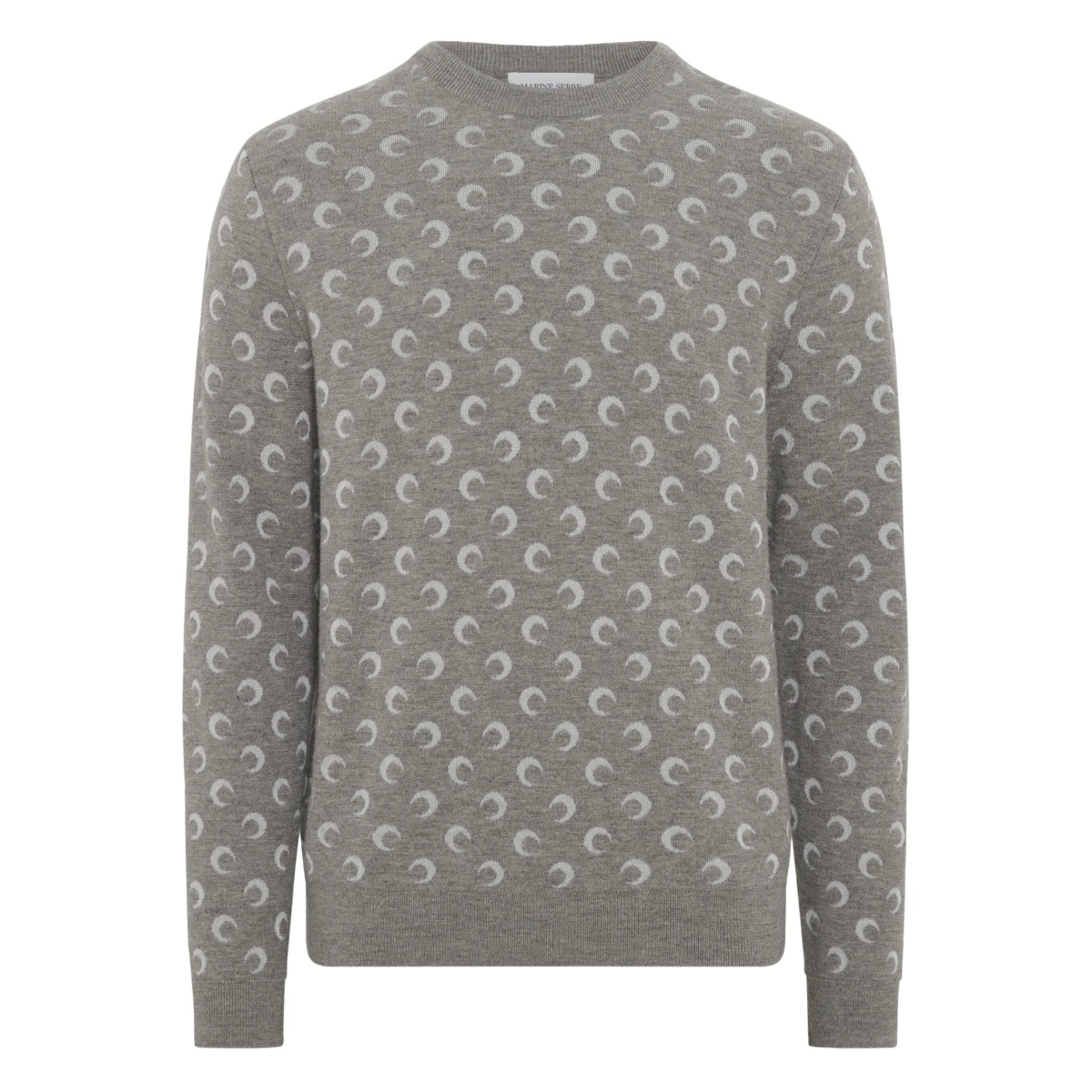 moon-jacquard sweater