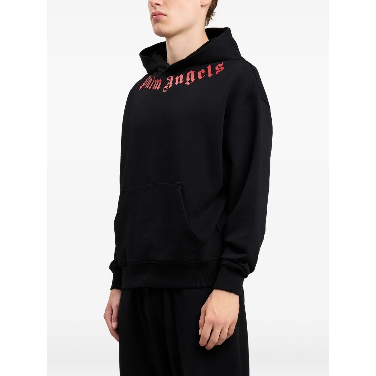 neck-logo hoodie - Img 4