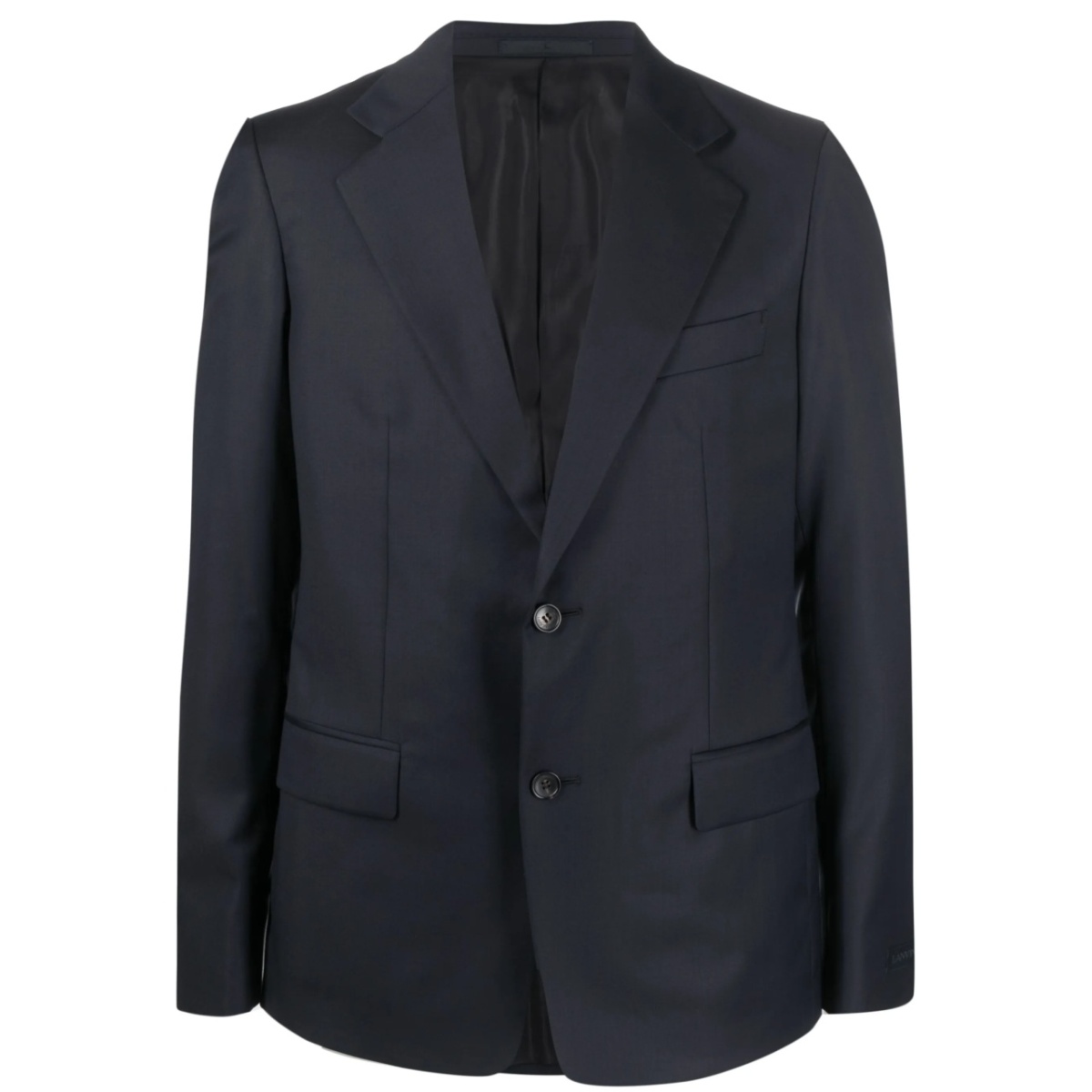 notched-lapels single-breasted blazer