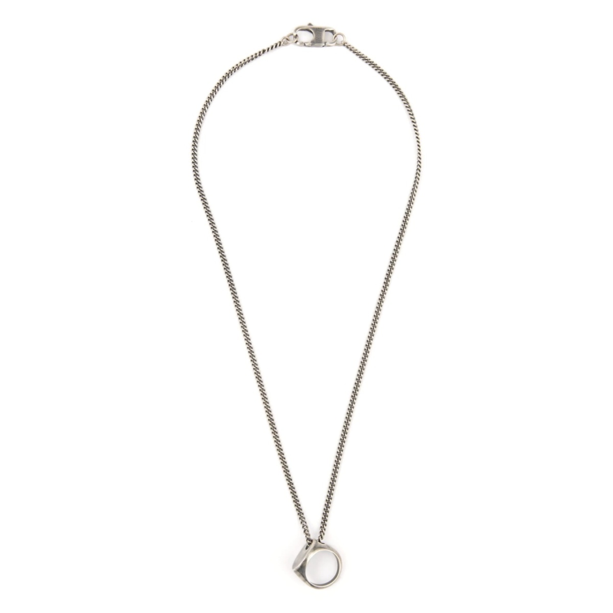 Numeric ring necklace