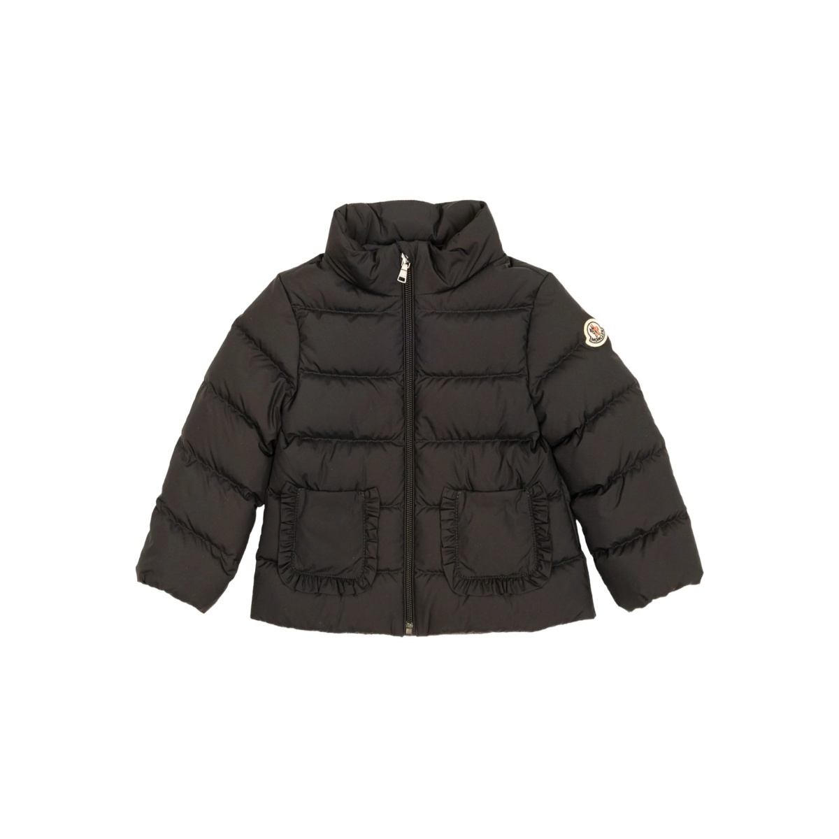 Onica ruffled quilted jacket