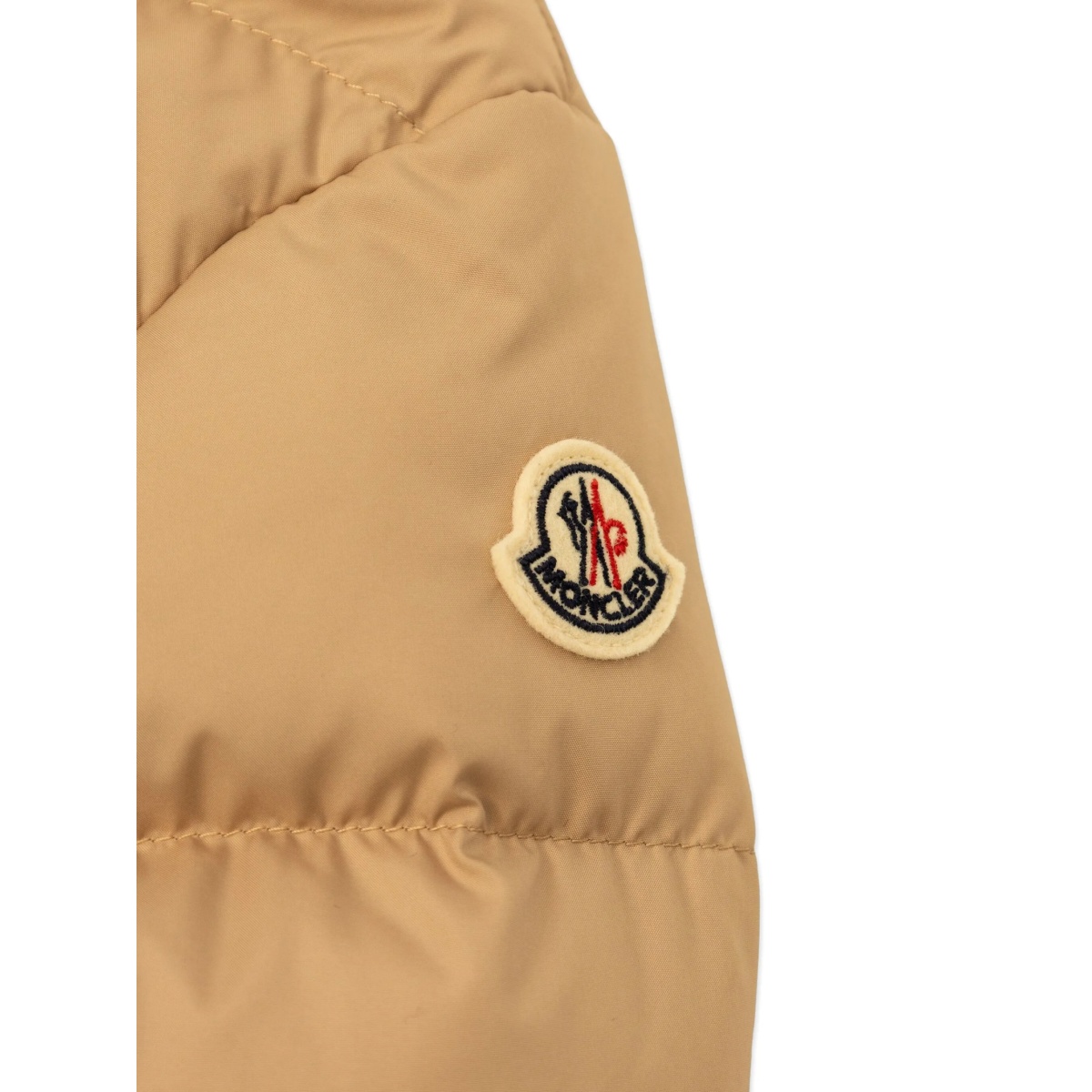 Ora quilted logo-patch jacket - Img 3