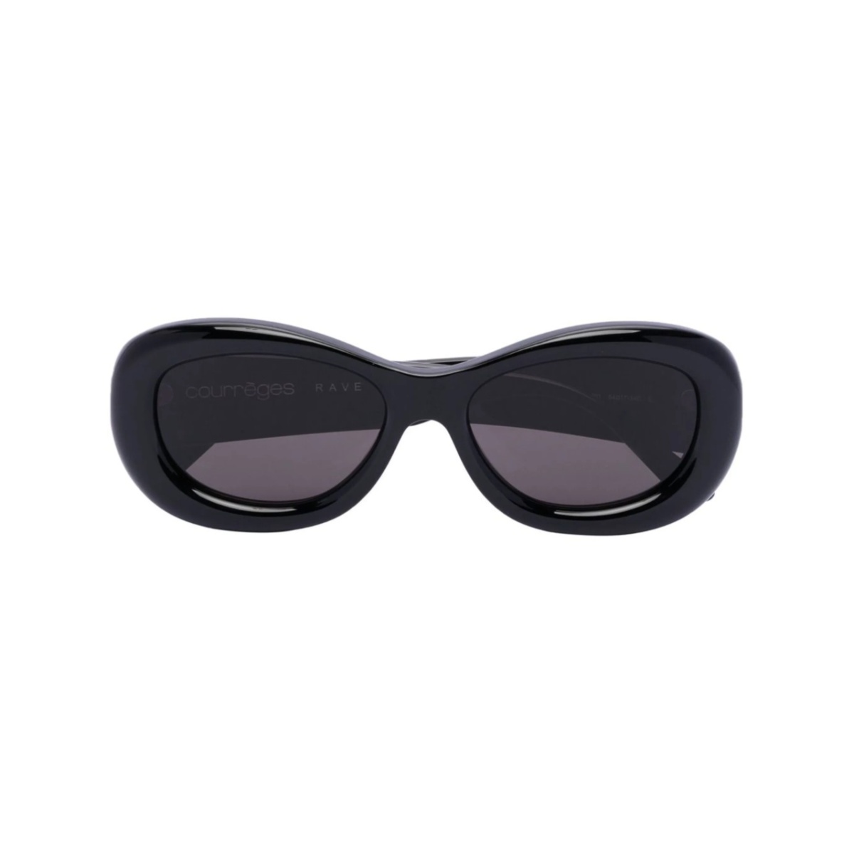 oval-frame sunglasses