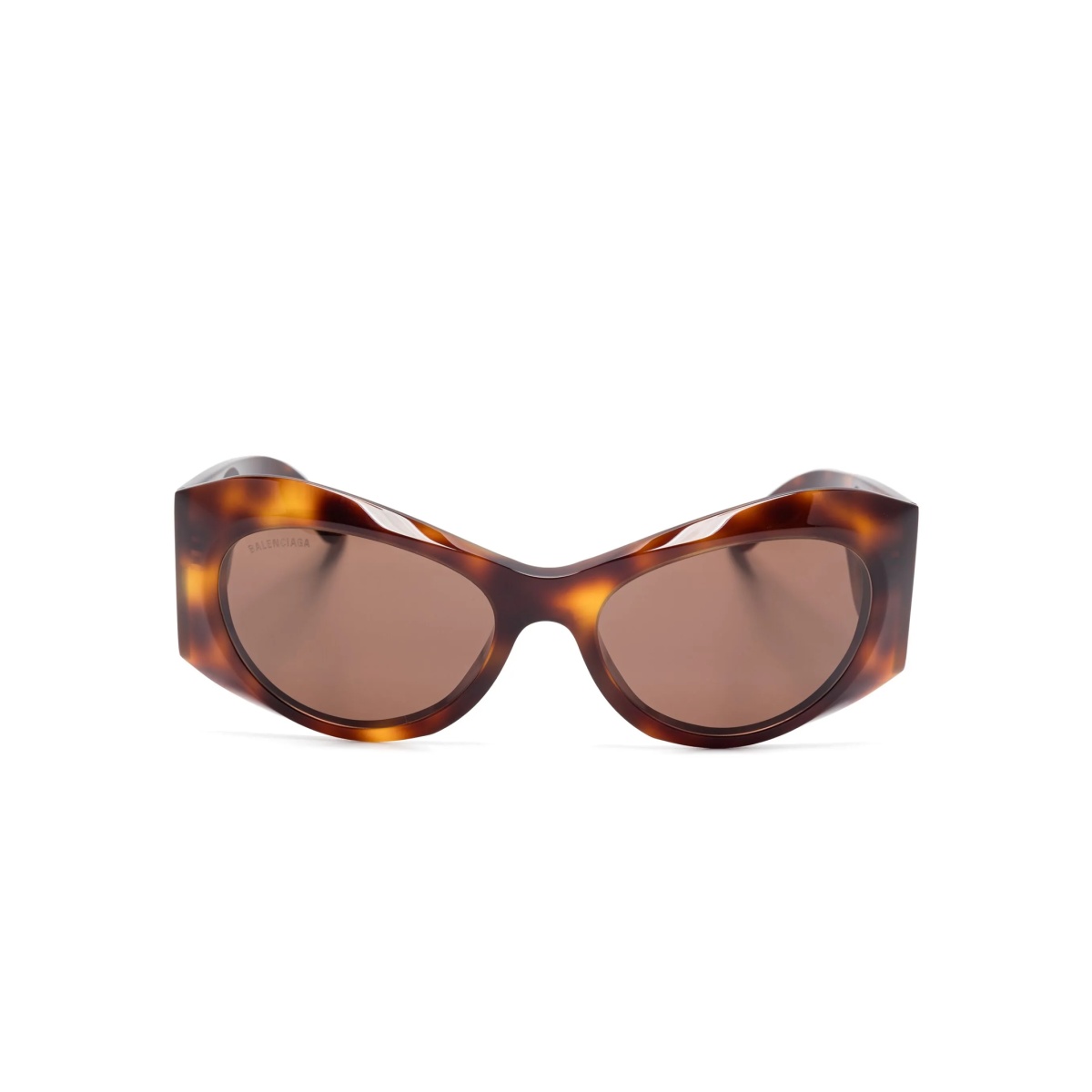 oval-frame sunglasses