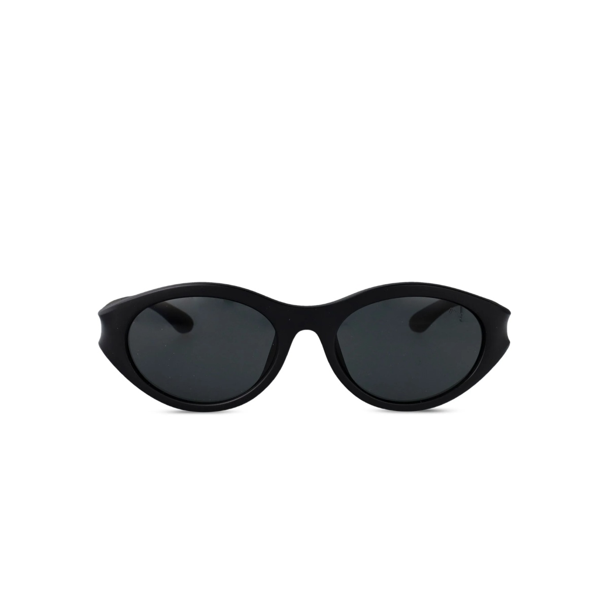 oval-frame sunglasses