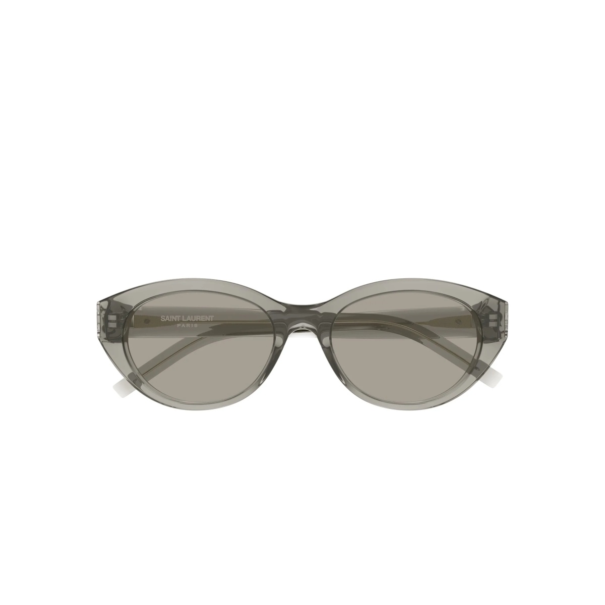 oval-frame sunglasses