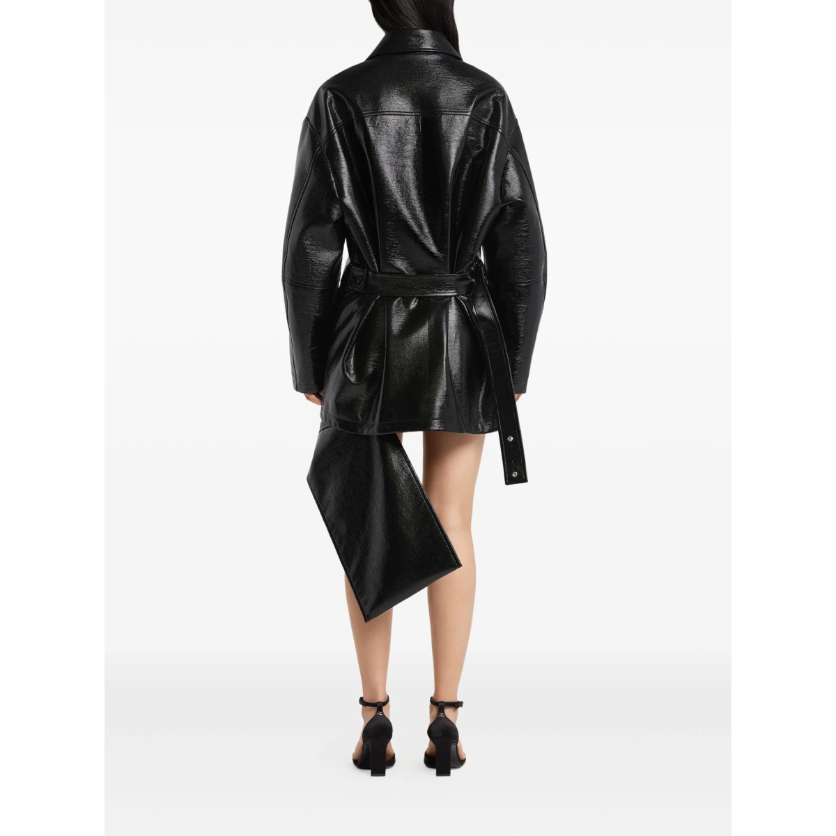 oversized vinyl jacket - Img 4