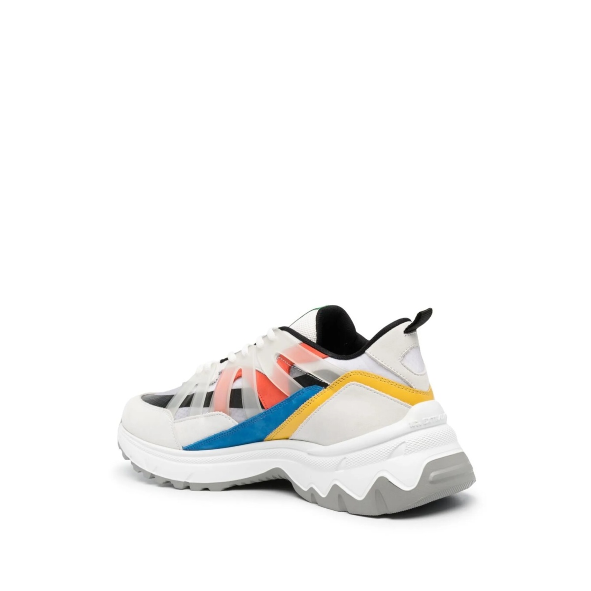 panelled low-top sneakers - Img 3
