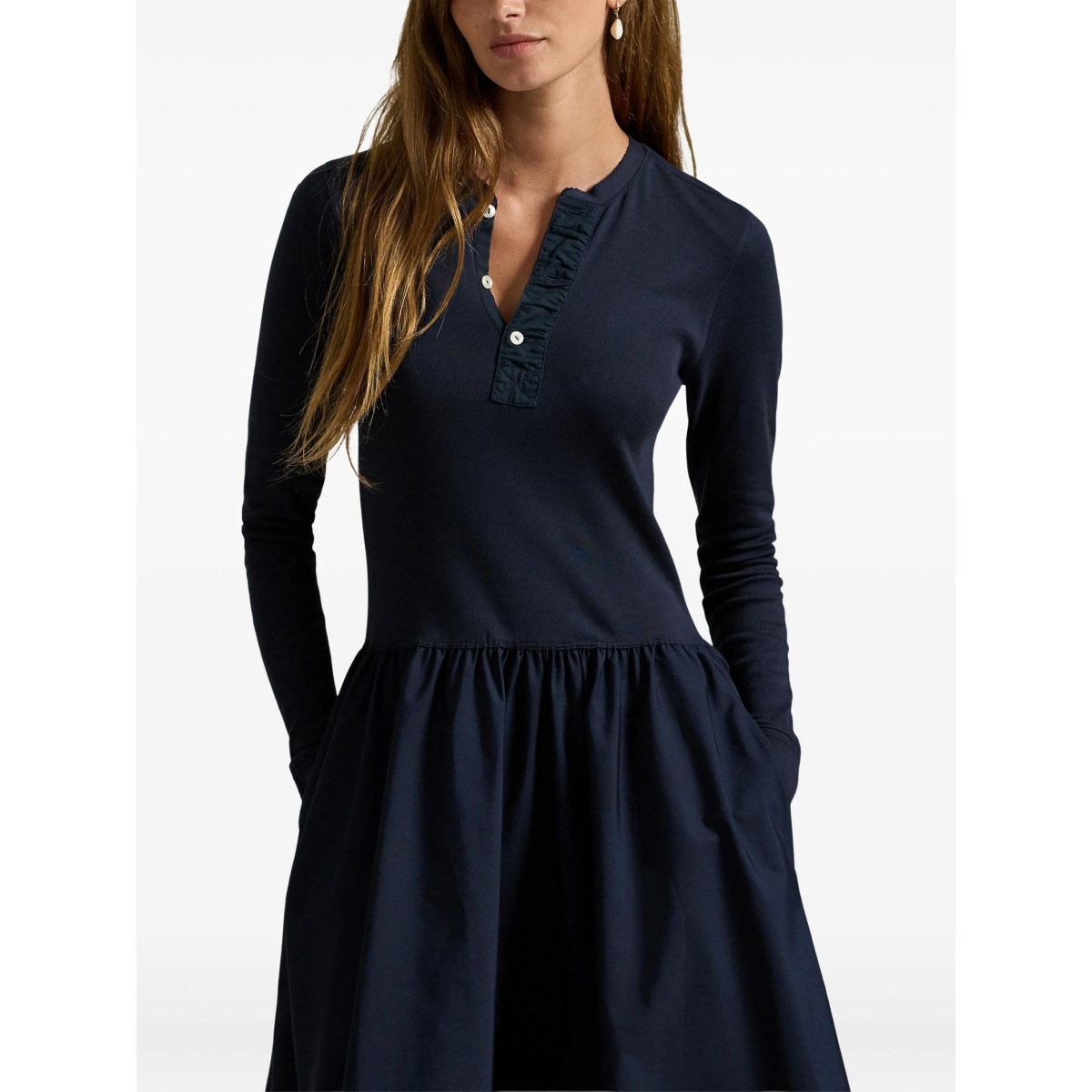 panelled midi dress - Img 4
