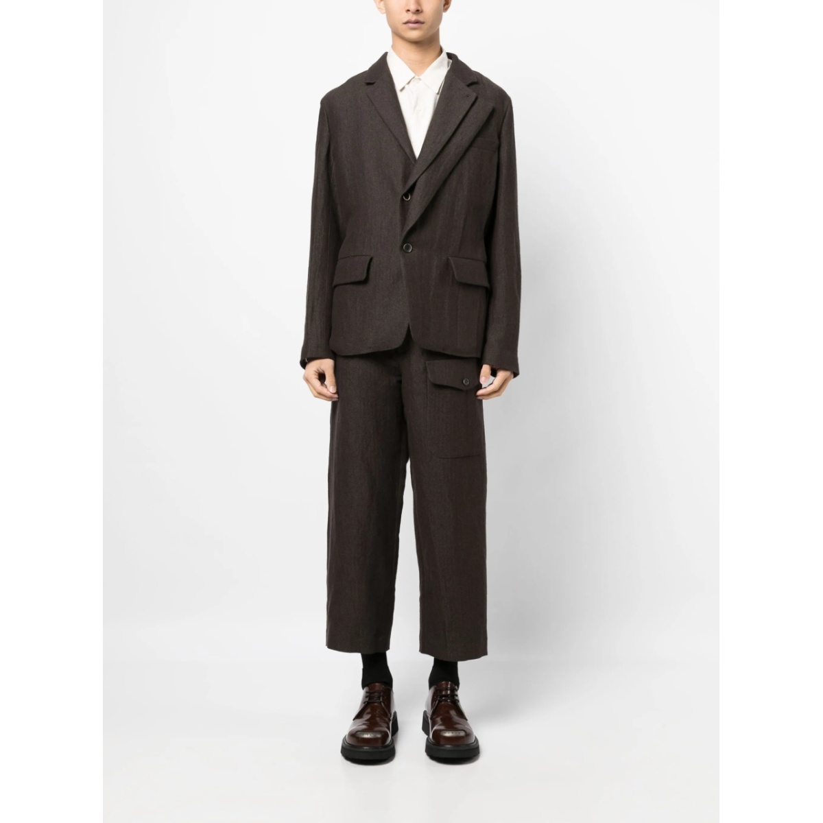 Paxton herringbone-pattern trousers - Img 2
