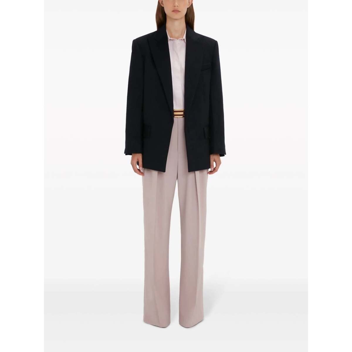 peak-lapel wool-cashmere blazer - Img 2